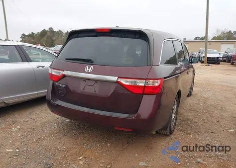 2012 Honda Odyssey Ex-L from USA, damaged, VIN 5FNRL5H65CB122234